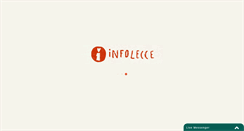 Desktop Screenshot of infolecce.com